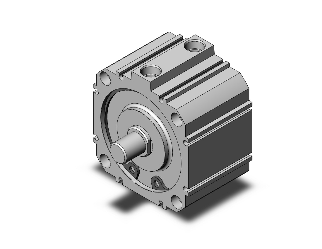 SMC NCDQ8B300-025M cyl, compact, dbl act, NCQ8 COMPACT CYLINDER