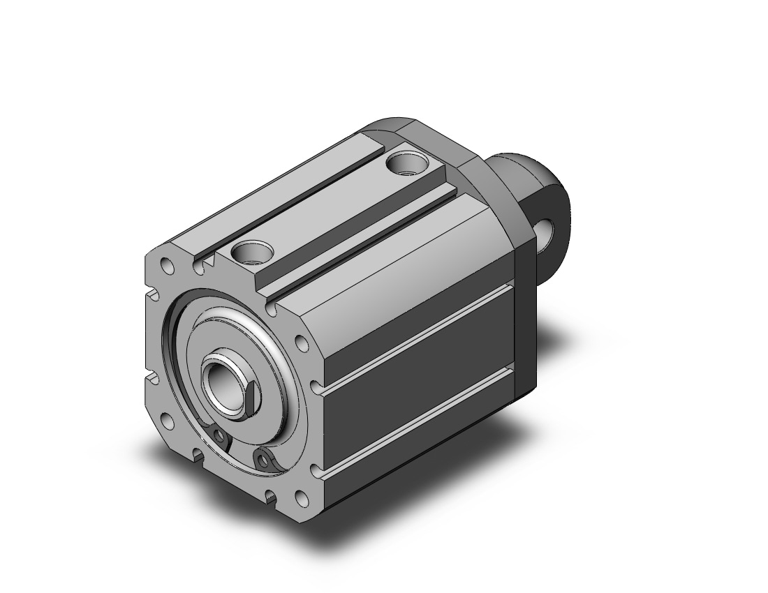 SMC NCDQ8CZ200-150C cyl, compact, dbl act, NCQ8 COMPACT CYLINDER