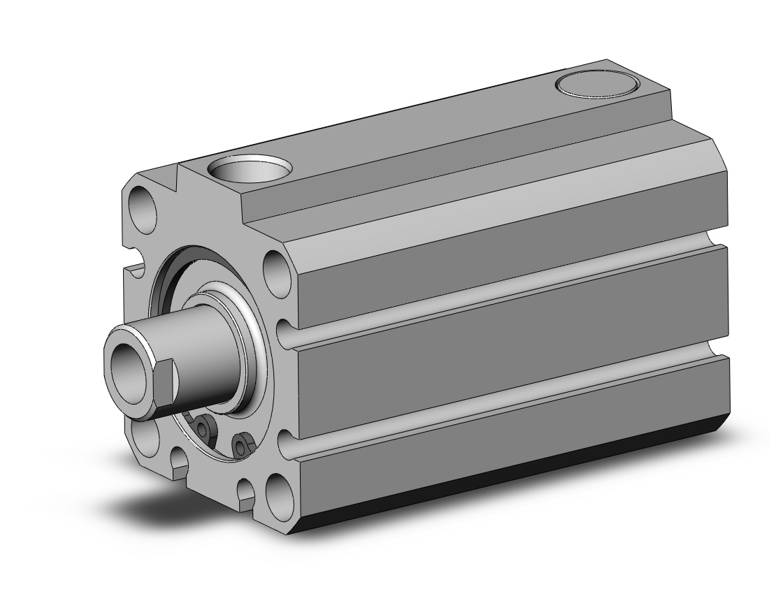 SMC NCDQ8M106-037T base cylinder, NCQ8 COMPACT CYLINDER