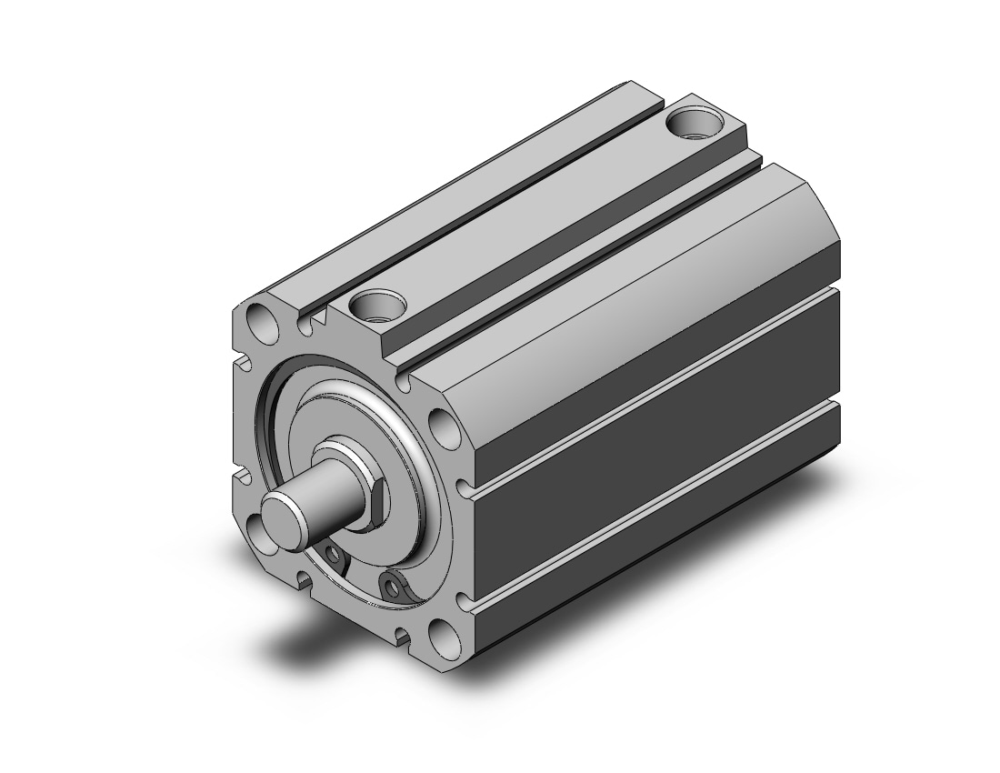 SMC NCDQ8N200-200M cyl, compact, dbl act, NCQ8 COMPACT CYLINDER