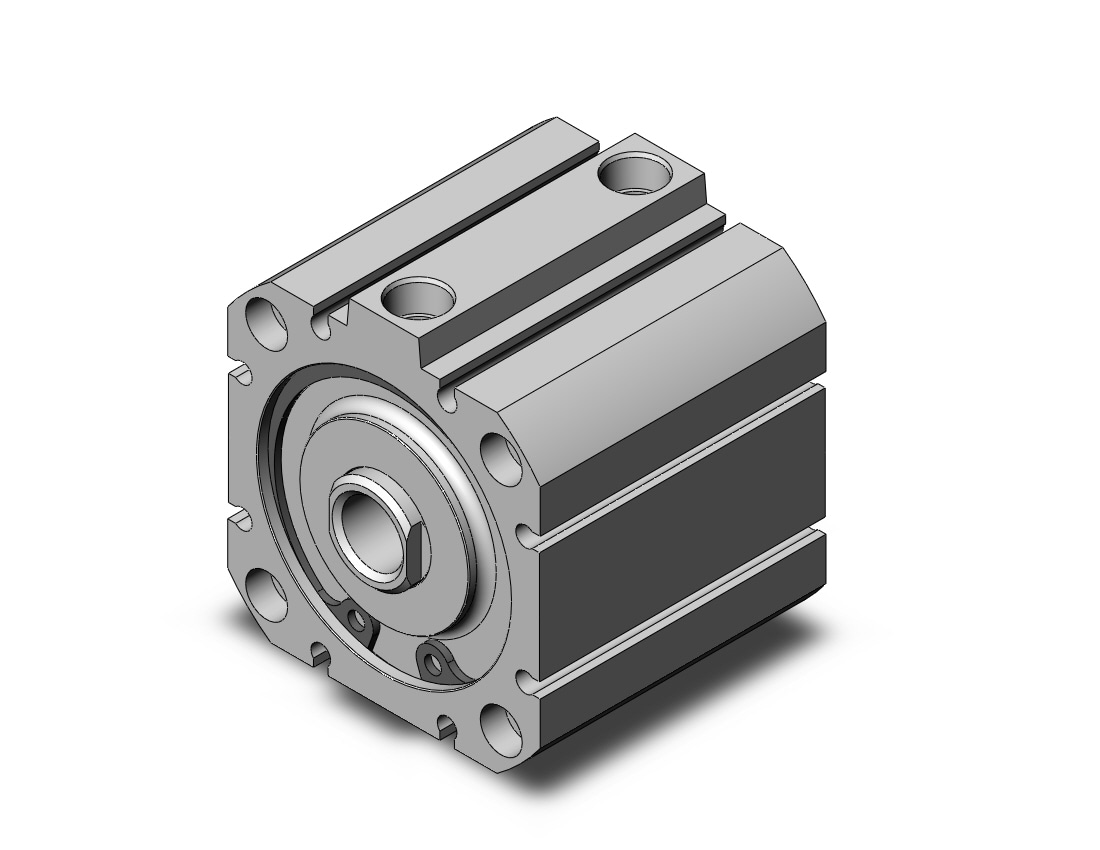 SMC NCDQ8WB200-037 cyl, compact, dbl act, dbl rod, NCQ8 COMPACT CYLINDER