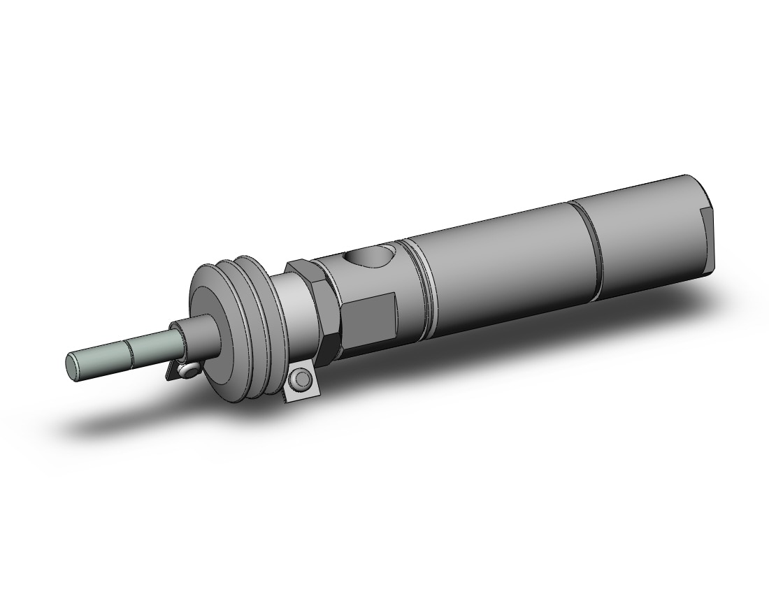 SMC NCMB075-0100J-XC4 ncm, air cylinder, ROUND BODY CYLINDER