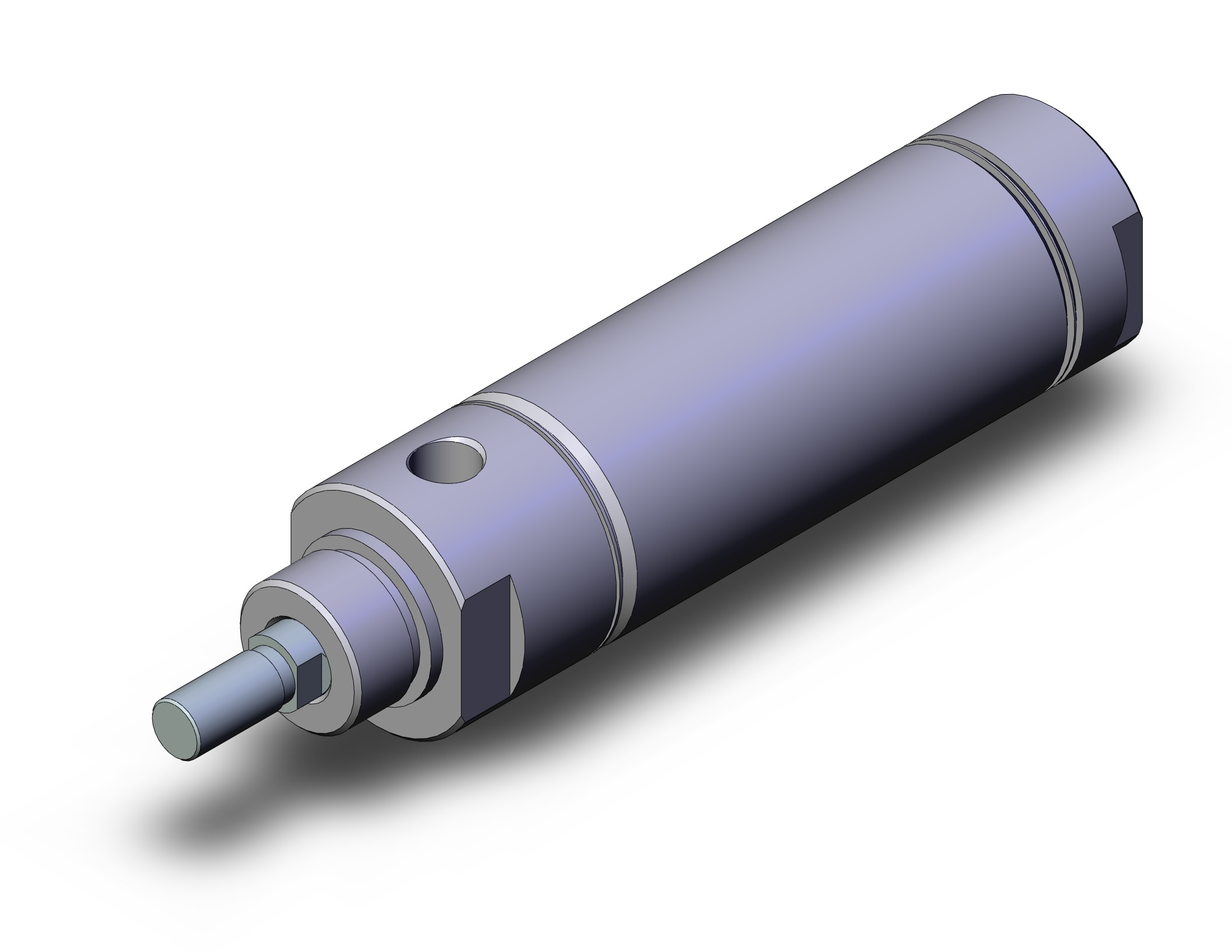 SMC NCMB200-0350-X6009B ncm, air cylinder, ROUND BODY CYLINDER