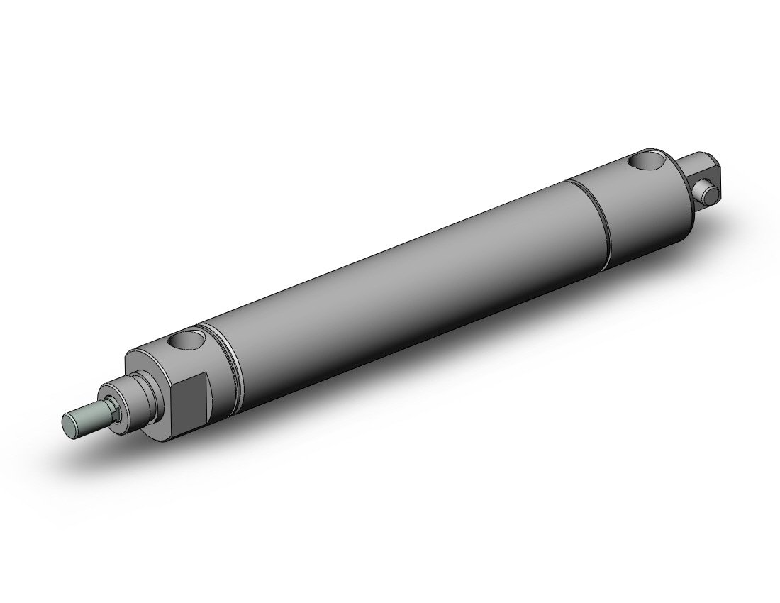 SMC NCMC106-0400C-X103US ncm, air cylinder, ROUND BODY CYLINDER