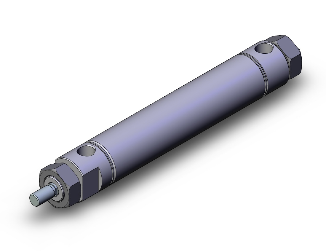 SMC NCME106-0350C-X6009A ncm, air cylinder, ROUND BODY CYLINDER