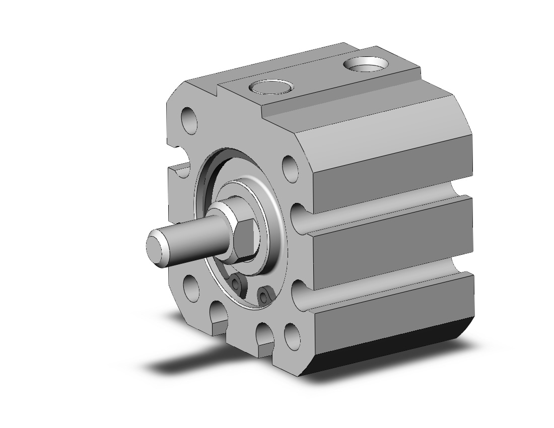 SMC NCQ8A075-012SM cylinder, NCQ8 COMPACT CYLINDER