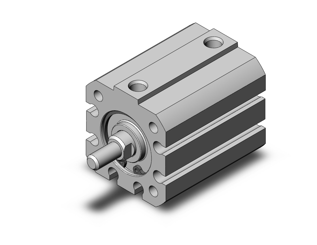 SMC NCQ8A075-100CM cyl, compact, dbl act, NCQ8 COMPACT CYLINDER