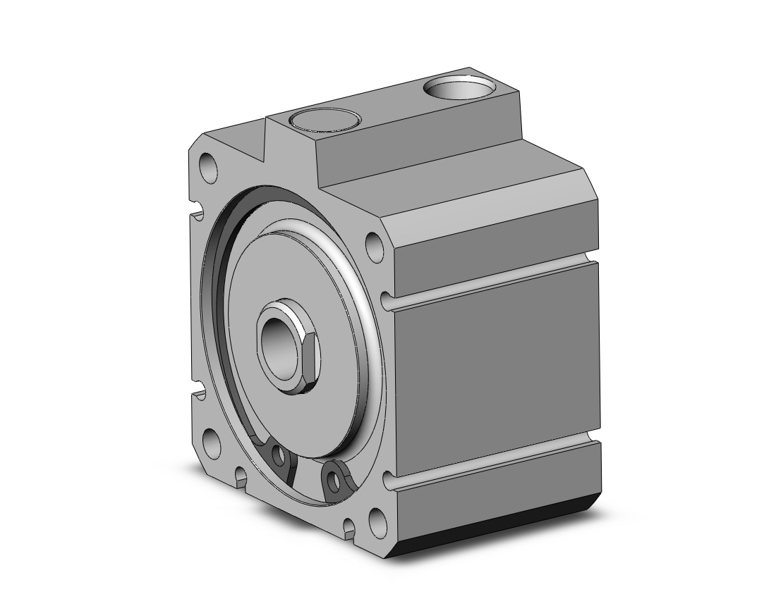 SMC NCQ8A250-075S cyl, compact, spr rtn, NCQ8 COMPACT CYLINDER