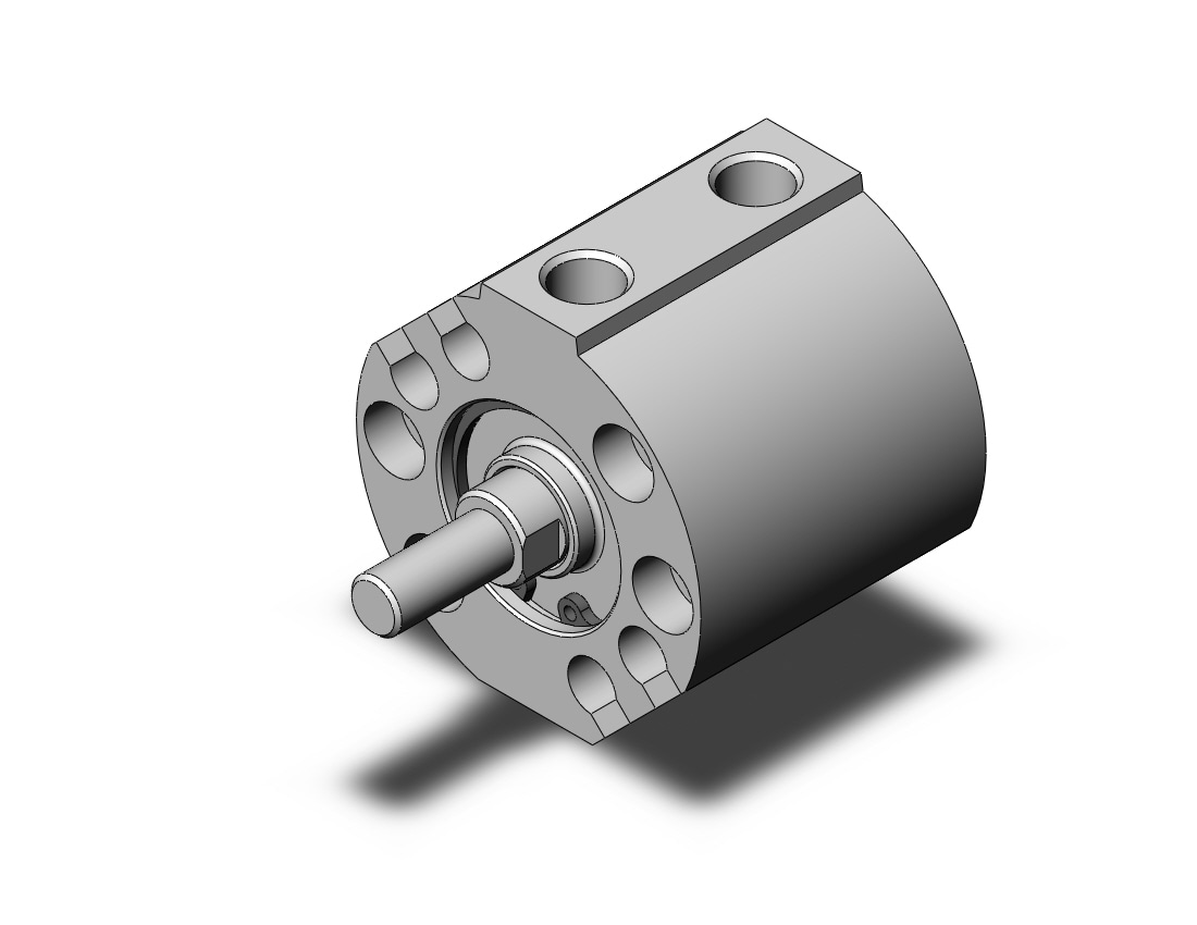 SMC NCQ8B056-037M cyl, compact, dbl act, NCQ8 COMPACT CYLINDER