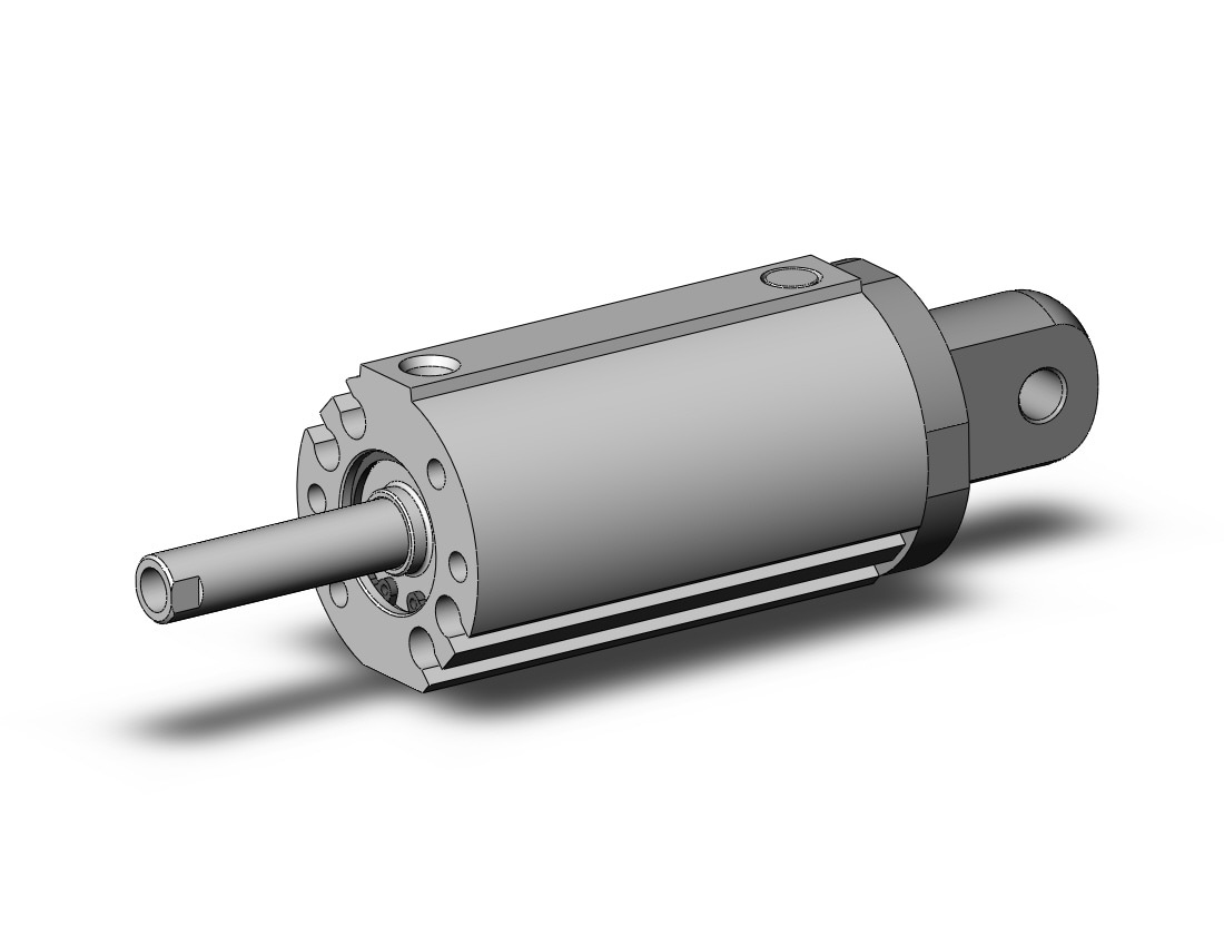 SMC NCQ8C056-087T cyl, compact, spr ext, NCQ8 COMPACT CYLINDER