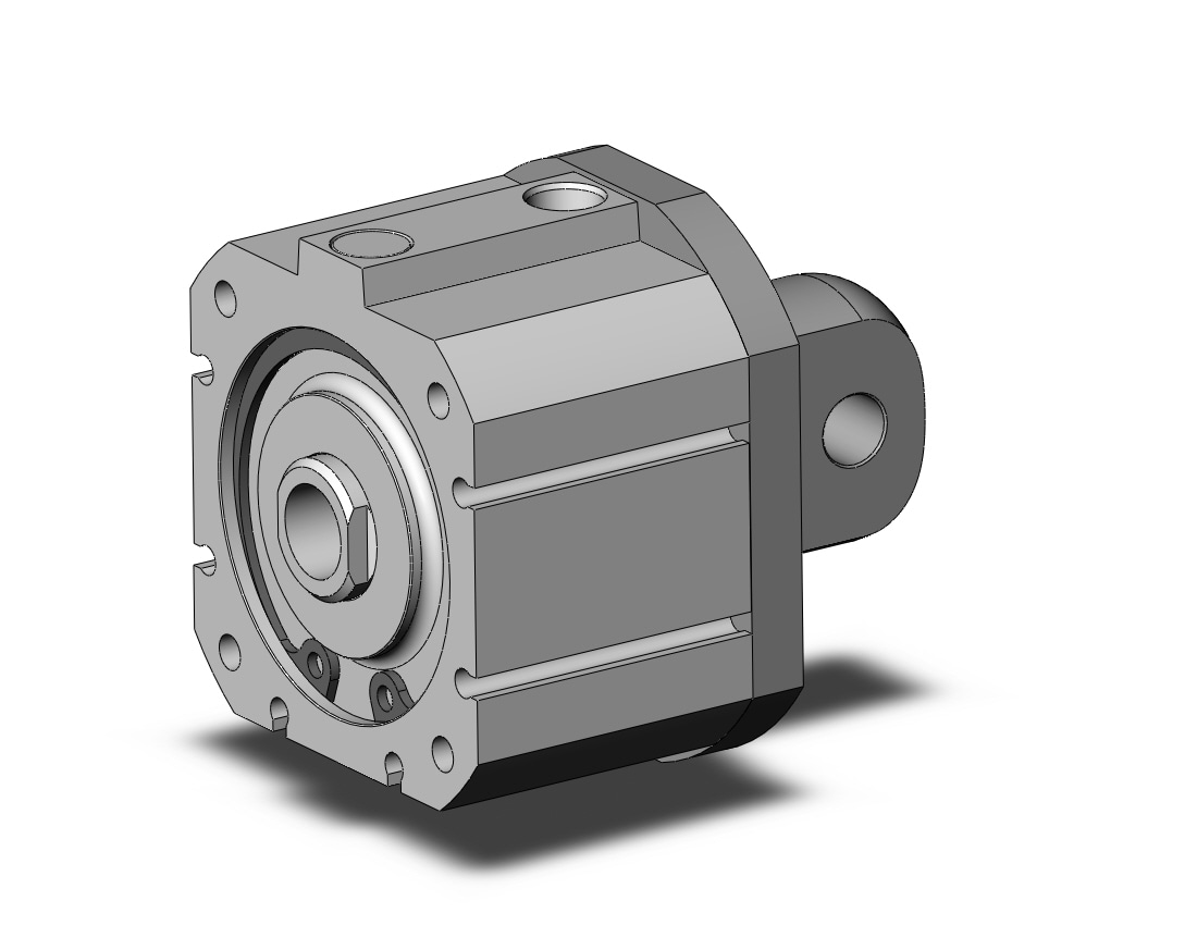 SMC NCQ8C200-075S cylinder, NCQ8 COMPACT CYLINDER