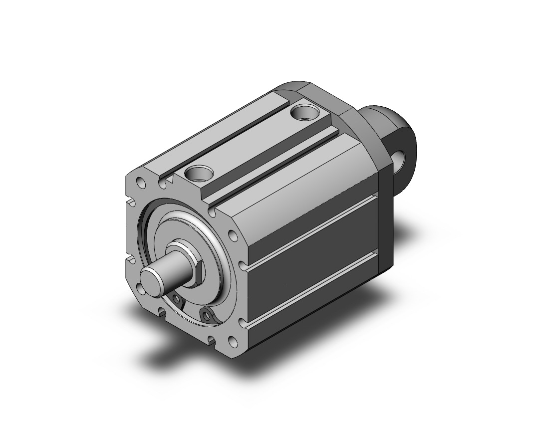 SMC NCQ8C200-175M cyl, compact, dbl act, NCQ8 COMPACT CYLINDER