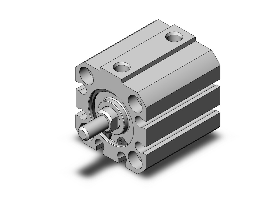 SMC NCQ8E075-075M cyl, compact, dbl act, NCQ8 COMPACT CYLINDER