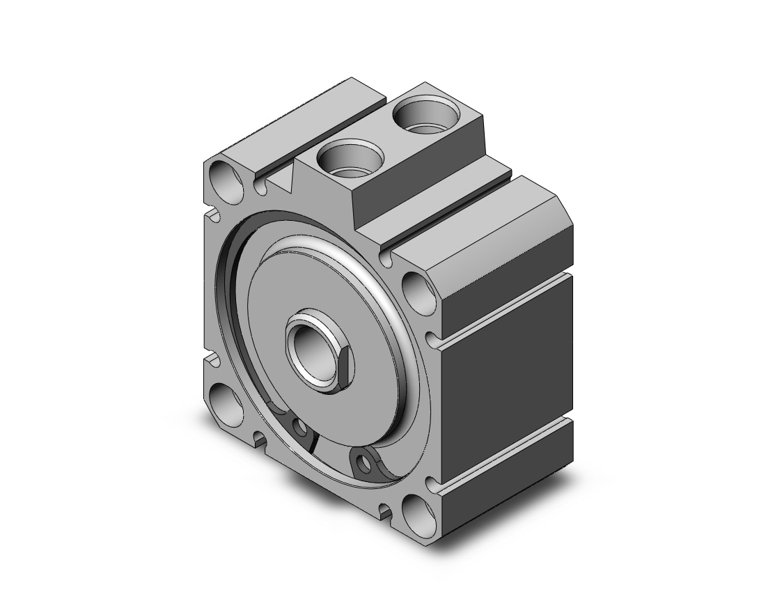 SMC NCQ8E250-037 cyl, compact, dbl act, NCQ8 COMPACT CYLINDER