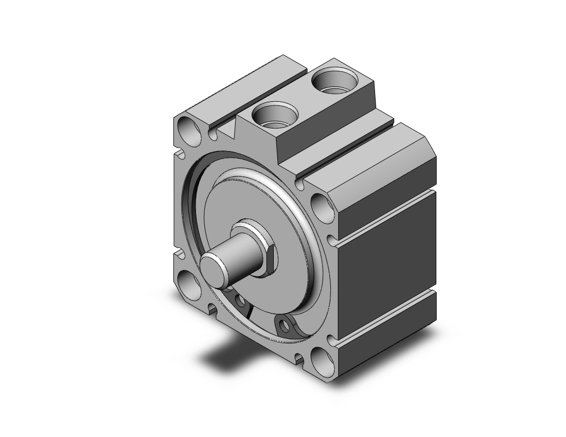 SMC NCQ8E250-050M cyl, compact, dbl act, NCQ8 COMPACT CYLINDER