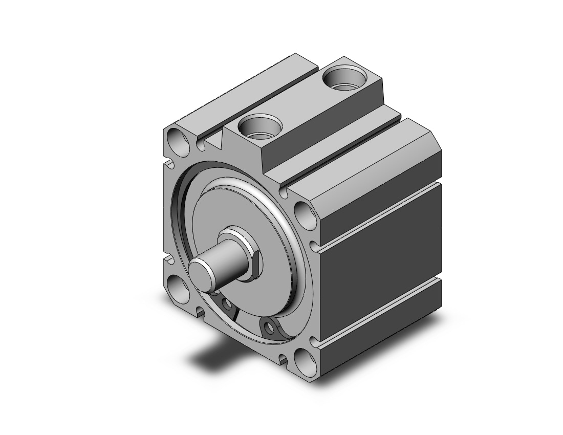 SMC NCQ8E250-100M cyl, compact, dbl act, NCQ8 COMPACT CYLINDER