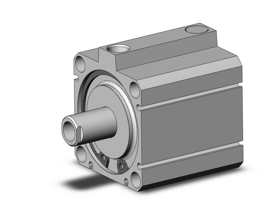 SMC NCQ8E250-100T cyl, compact, spr ext, NCQ8 COMPACT CYLINDER