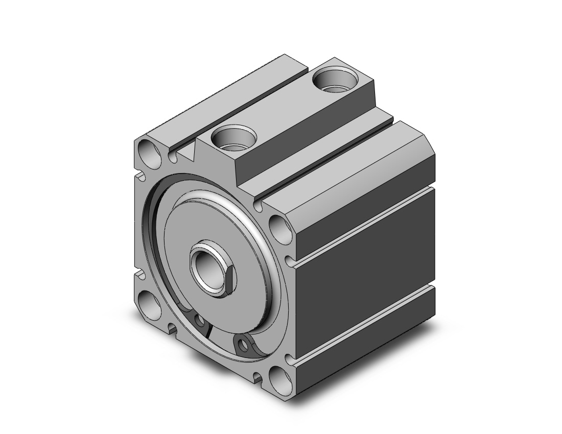 SMC NCQ8E250-125 cyl, compact, dbl act, NCQ8 COMPACT CYLINDER