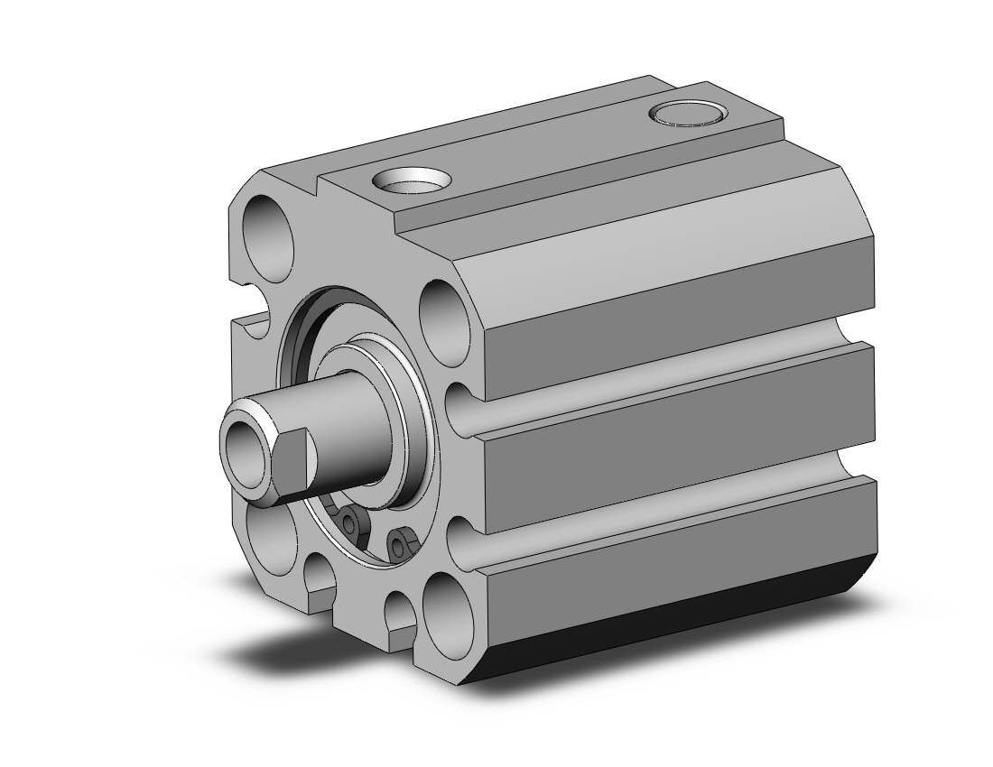 SMC NCQ8M075-025T cylinder, NCQ8 COMPACT CYLINDER