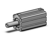 SMC NCQ8M106-125T compact cylinder, ncq8, COMPACT CYLINDER