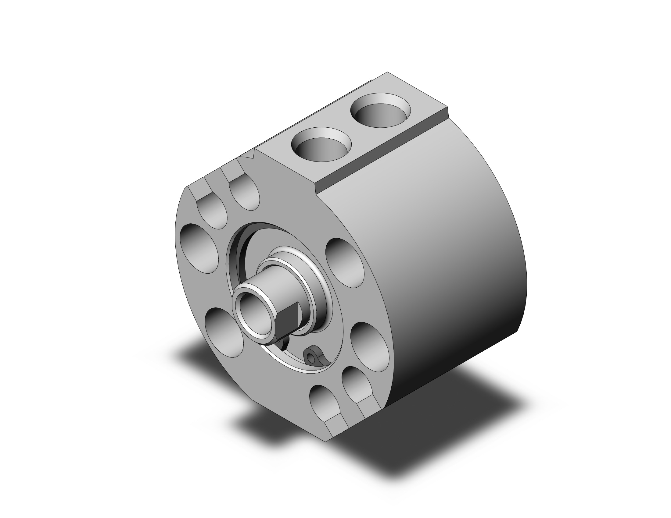 SMC NCQ8N056-012C compact cylinder, ncq8, COMPACT CYLINDER