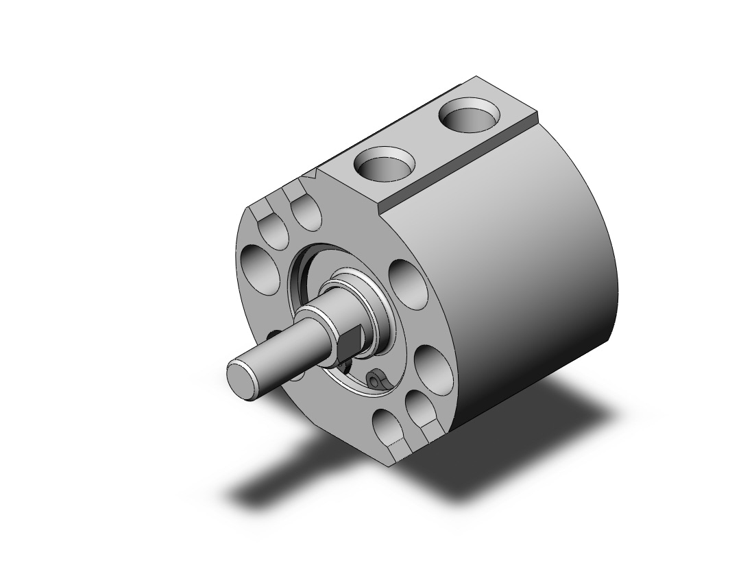 SMC NCQ8N056-025CM compact cylinder, ncq8, COMPACT CYLINDER