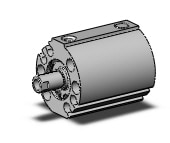 SMC NCQ8N056-025T cyl, compact, spr ext, NCQ8 COMPACT CYLINDER