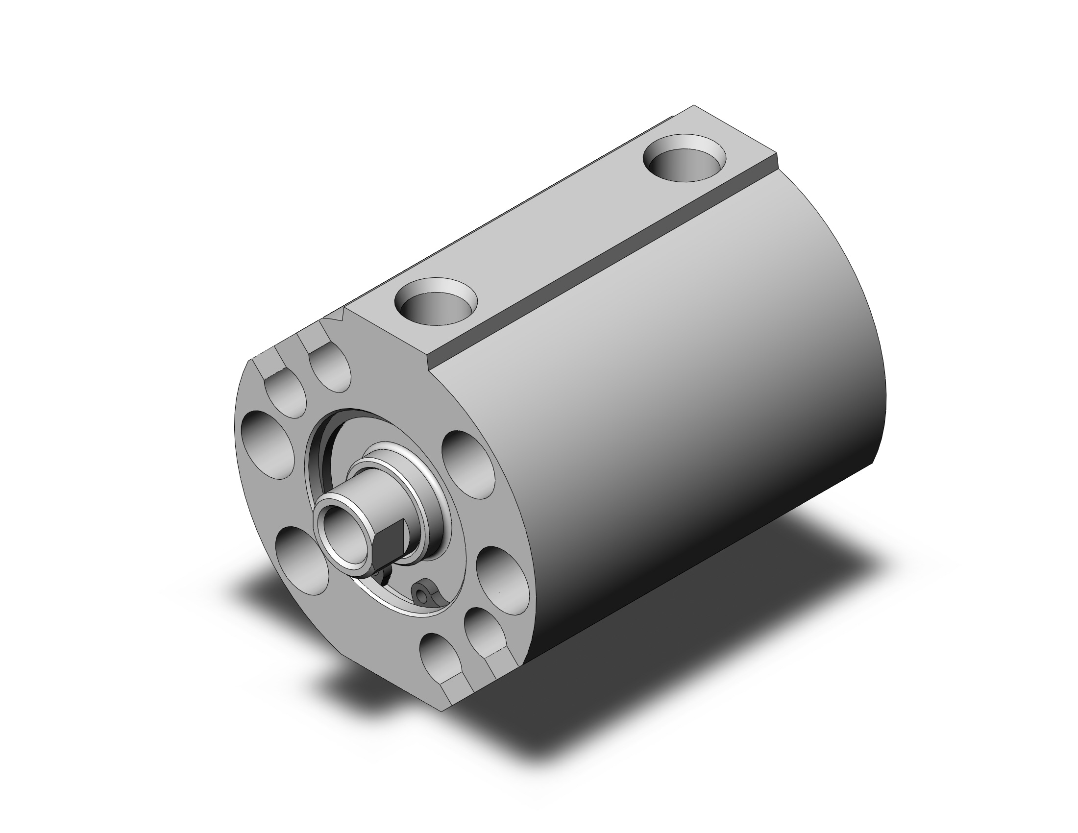 SMC NCQ8N056-075C compact cylinder, ncq8, COMPACT CYLINDER