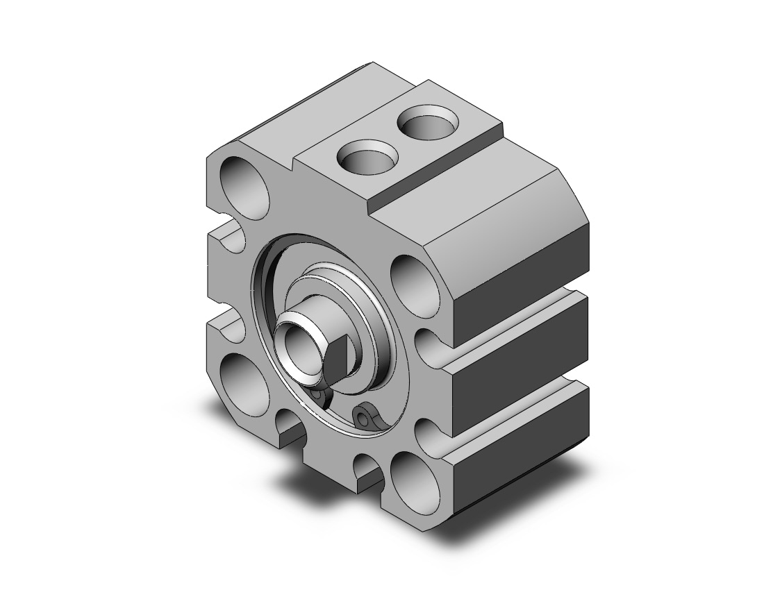 SMC NCQ8N075-012C compact cylinder, ncq8, COMPACT CYLINDER