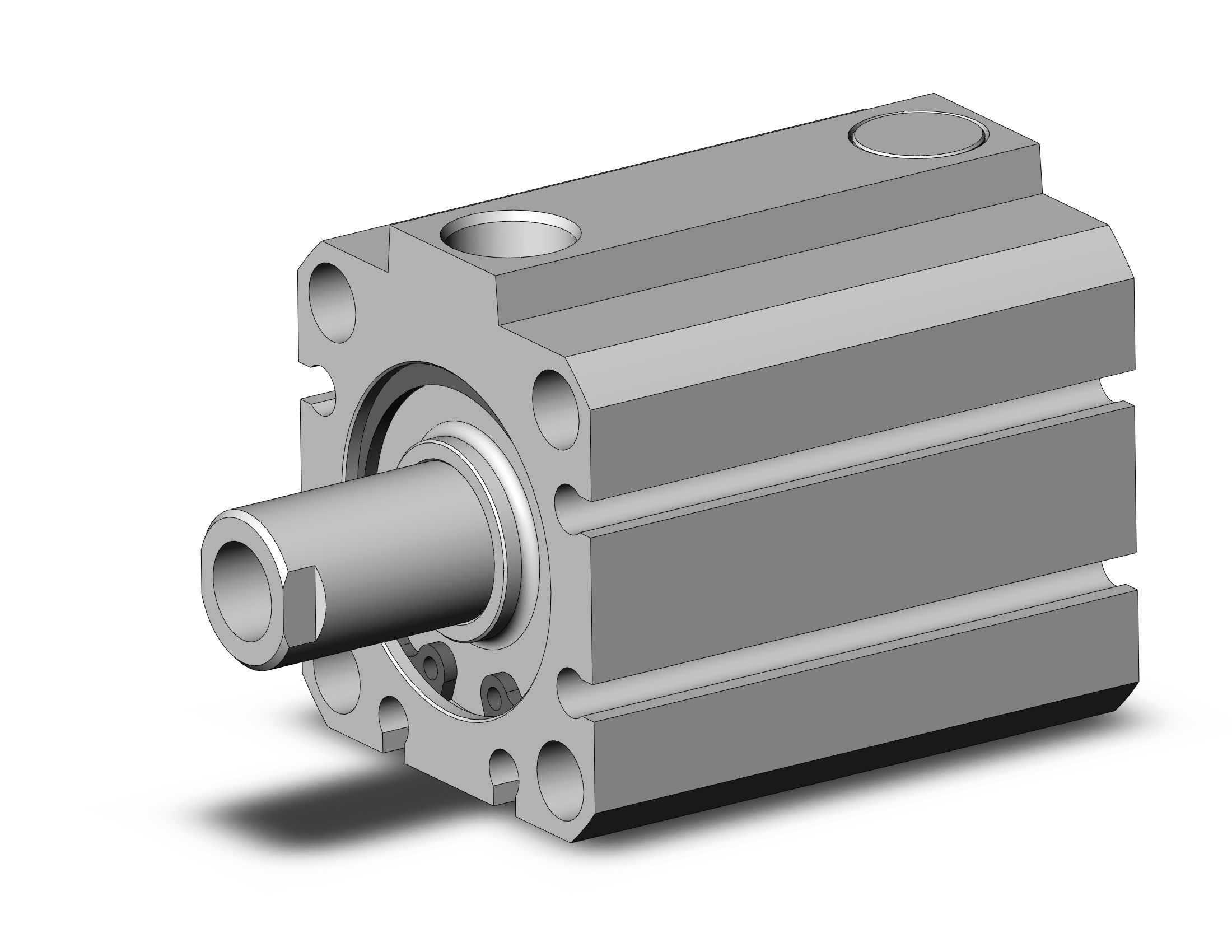 SMC NCQ8N106-062T compact cylinder, ncq8, COMPACT CYLINDER