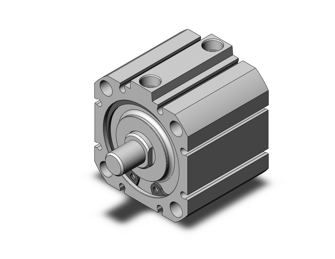 SMC NCQ8N200-125M cyl, compact, dbl act, NCQ8 COMPACT CYLINDER