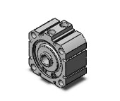 SMC NCQ8WB200-037C cylinder, NCQ8 COMPACT CYLINDER