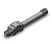 SMC NCY3B20-0550-XC57 cyl, rodless, floating joint, NCY2B GUIDED CYLINDER