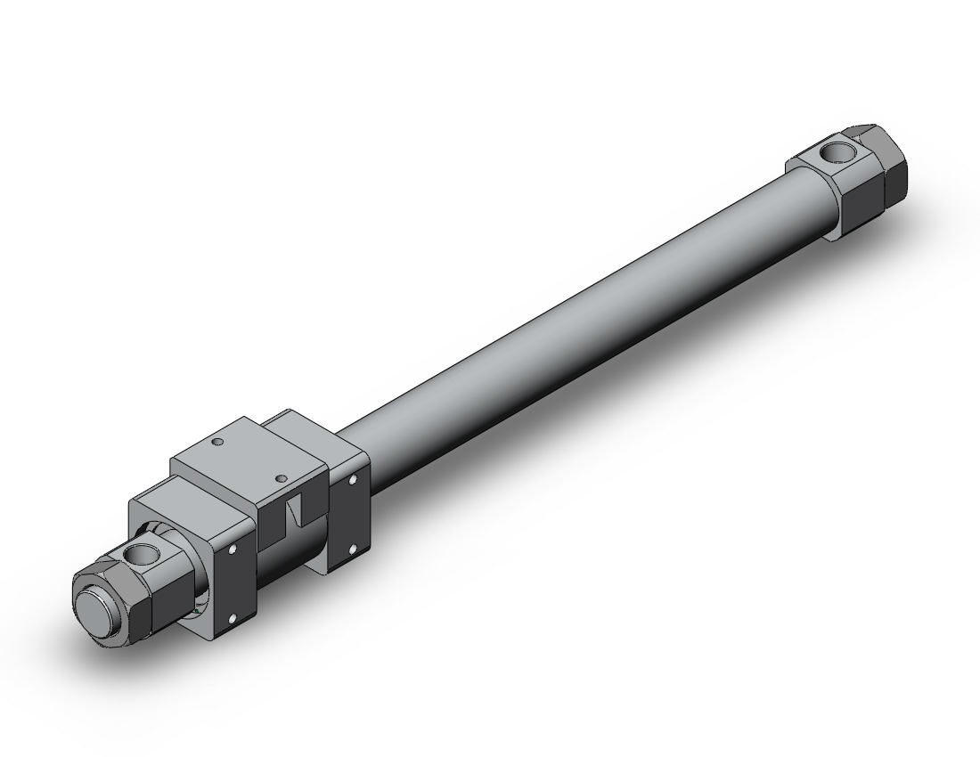 SMC NCY3B20-0800-XC57 cyl, rodless, floating joint, NCY2B GUIDED CYLINDER