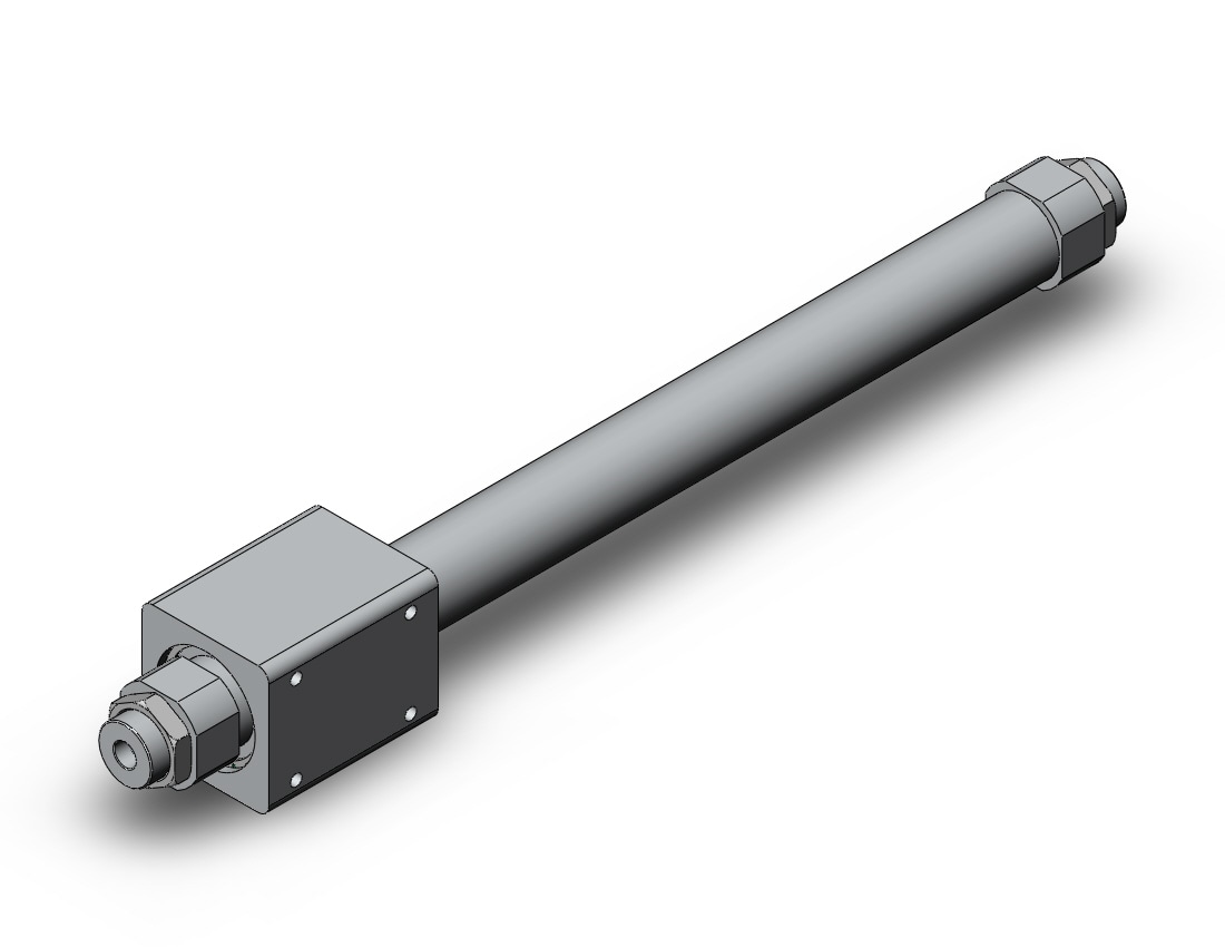 SMC NCY3B32-1200-X132 cyl, rodless, axial ports, NCY2B GUIDED CYLINDER