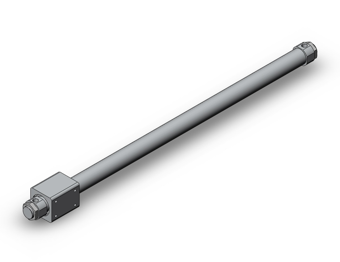 SMC NCY3B40-3000 cyl, rodless, basic, NCY2B GUIDED CYLINDER