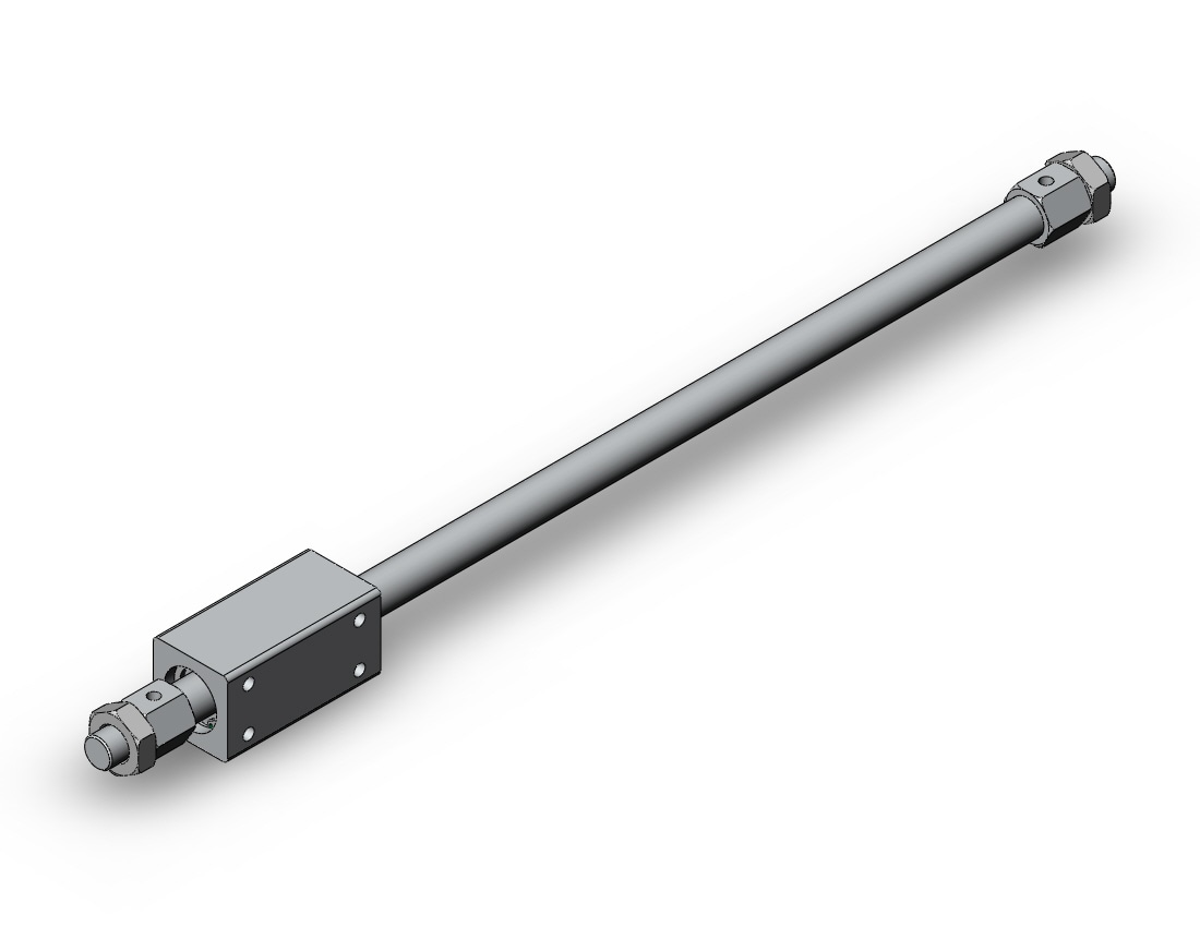 SMC NCY3B6-0600 cyl, rodless, basic, NCY2B GUIDED CYLINDER