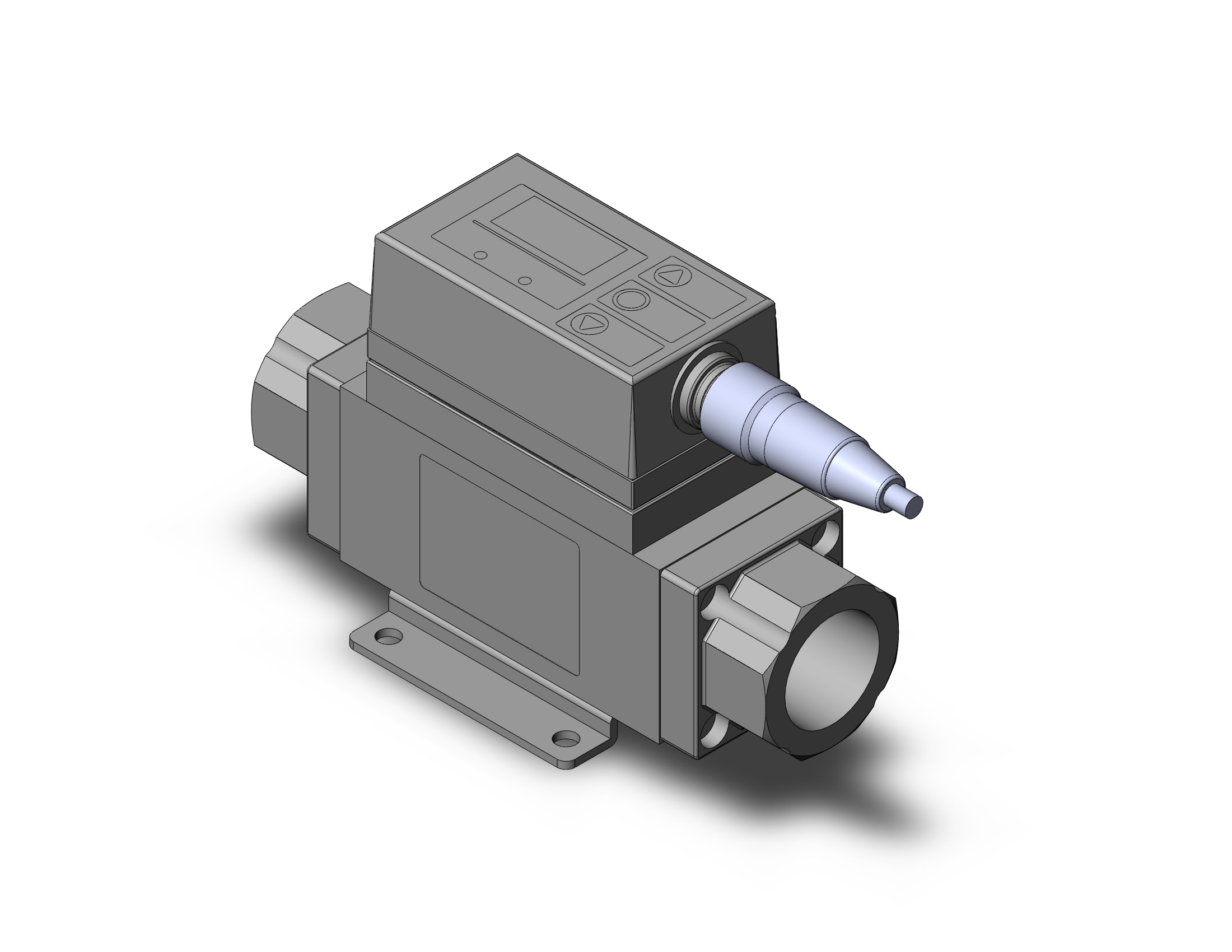 SMC PF2A751-N04-27-M digital flow sw, integ sensor, IF/PFA FLOW SWITCH