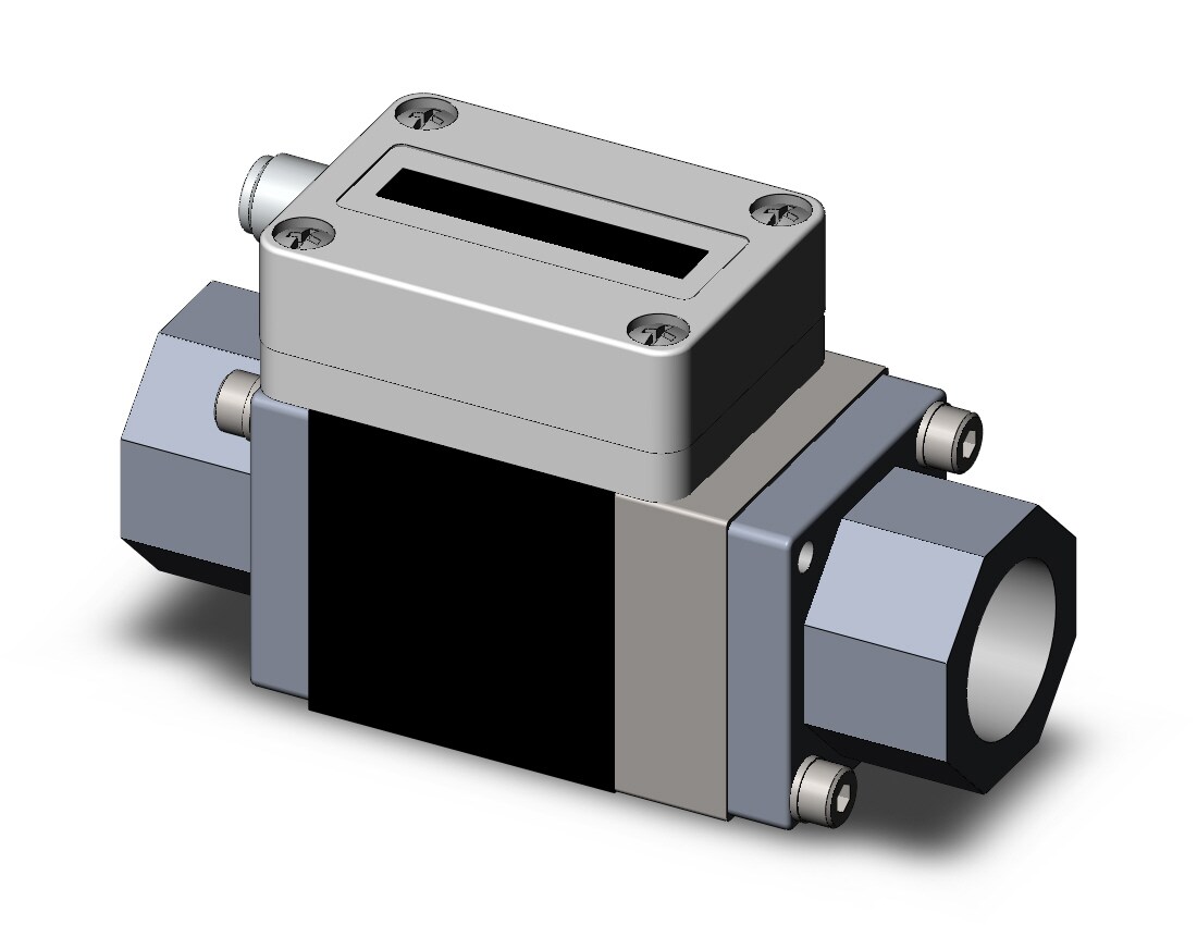 SMC PF3W504-03-1TN-GA 3-color digital flow siwtch for water, DIGITAL FLOW SWITCH, WATER, PF3W