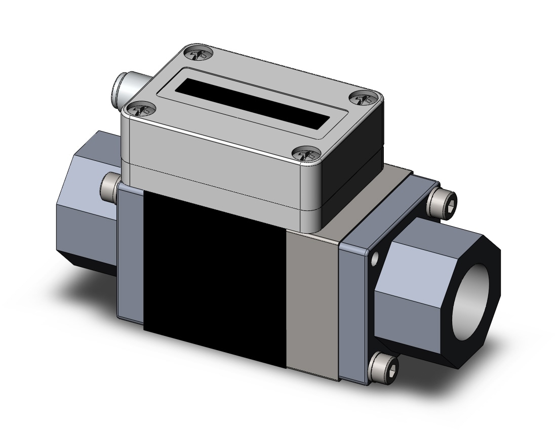 SMC PF3W504-F03-1TN 3-color digital flow siwtch for water, DIGITAL FLOW SWITCH, WATER, PF3W