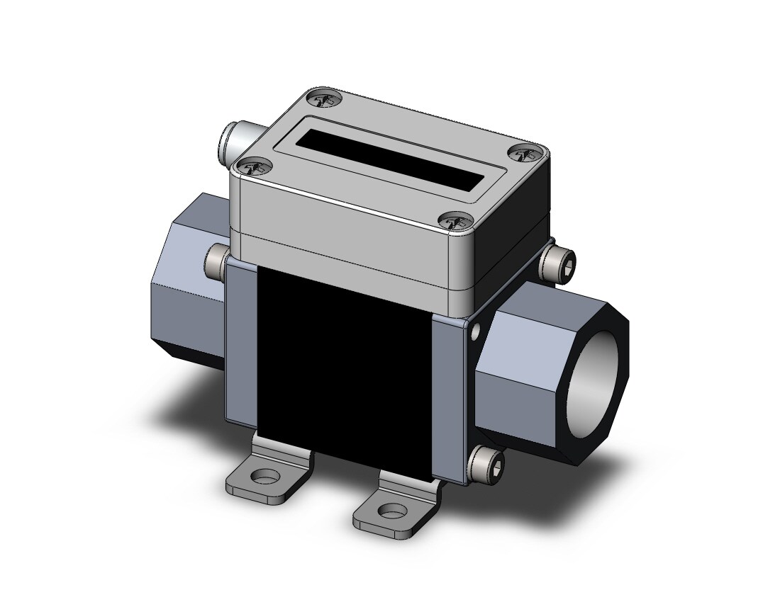 SMC PF3W504-N03-1N-GR-X109 3-color digital flow siwtch for water, DIGITAL FLOW SWITCH, WATER, PF3W