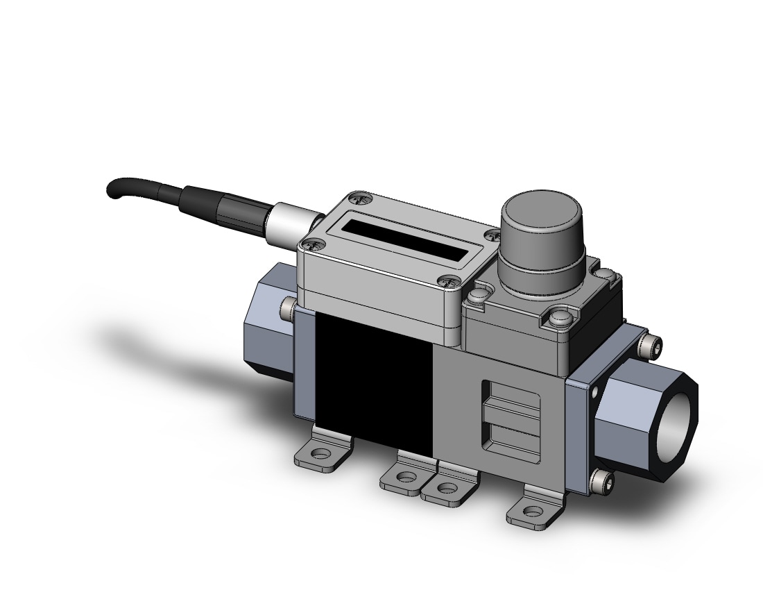 SMC PF3W504S-03-1-R 3-color digital flow siwtch for water, DIGITAL FLOW SWITCH, WATER, PF3W