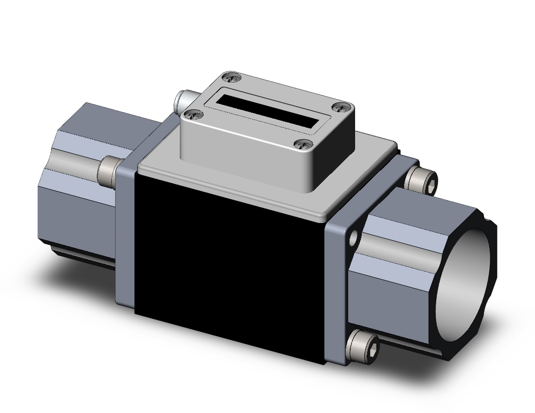 SMC PF3W511-10-1N 3-color digital flow siwtch for water, DIGITAL FLOW SWITCH, WATER, PF3W