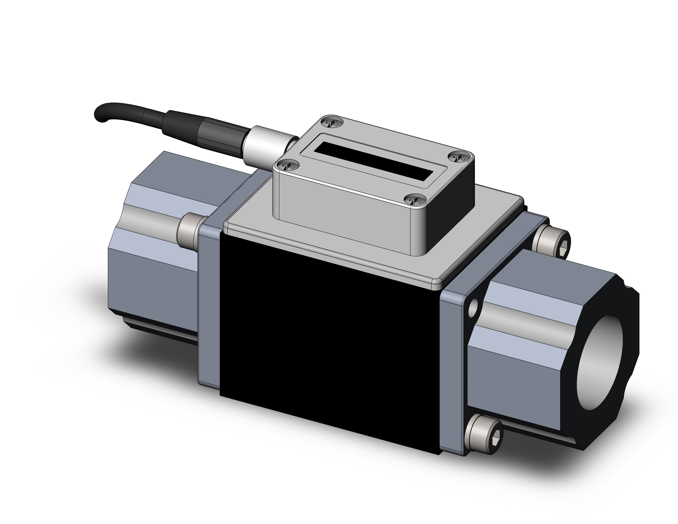 SMC PF3W511-F06-1 3-color digital flow siwtch for water, DIGITAL FLOW SWITCH, WATER, PF3W