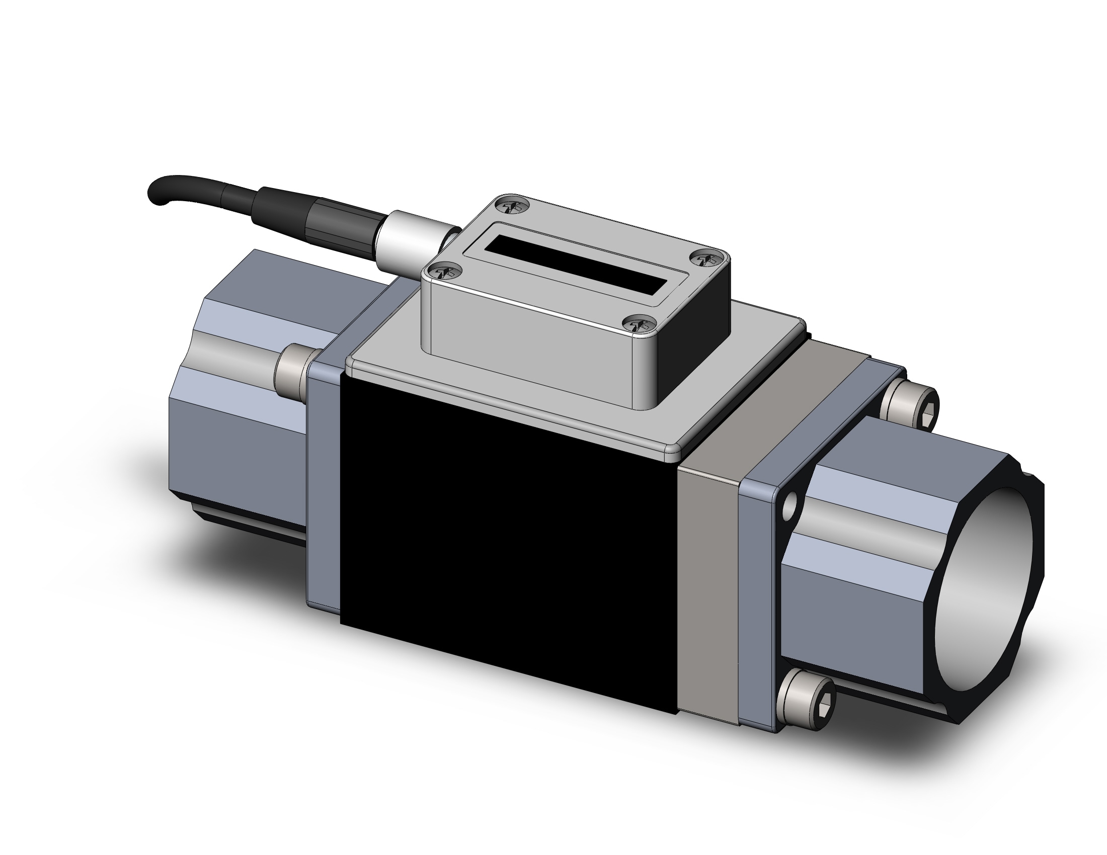 SMC PF3W511-N10-2T-GA-X128 3-color digital flow siwtch for water, DIGITAL FLOW SWITCH, WATER, PF3W