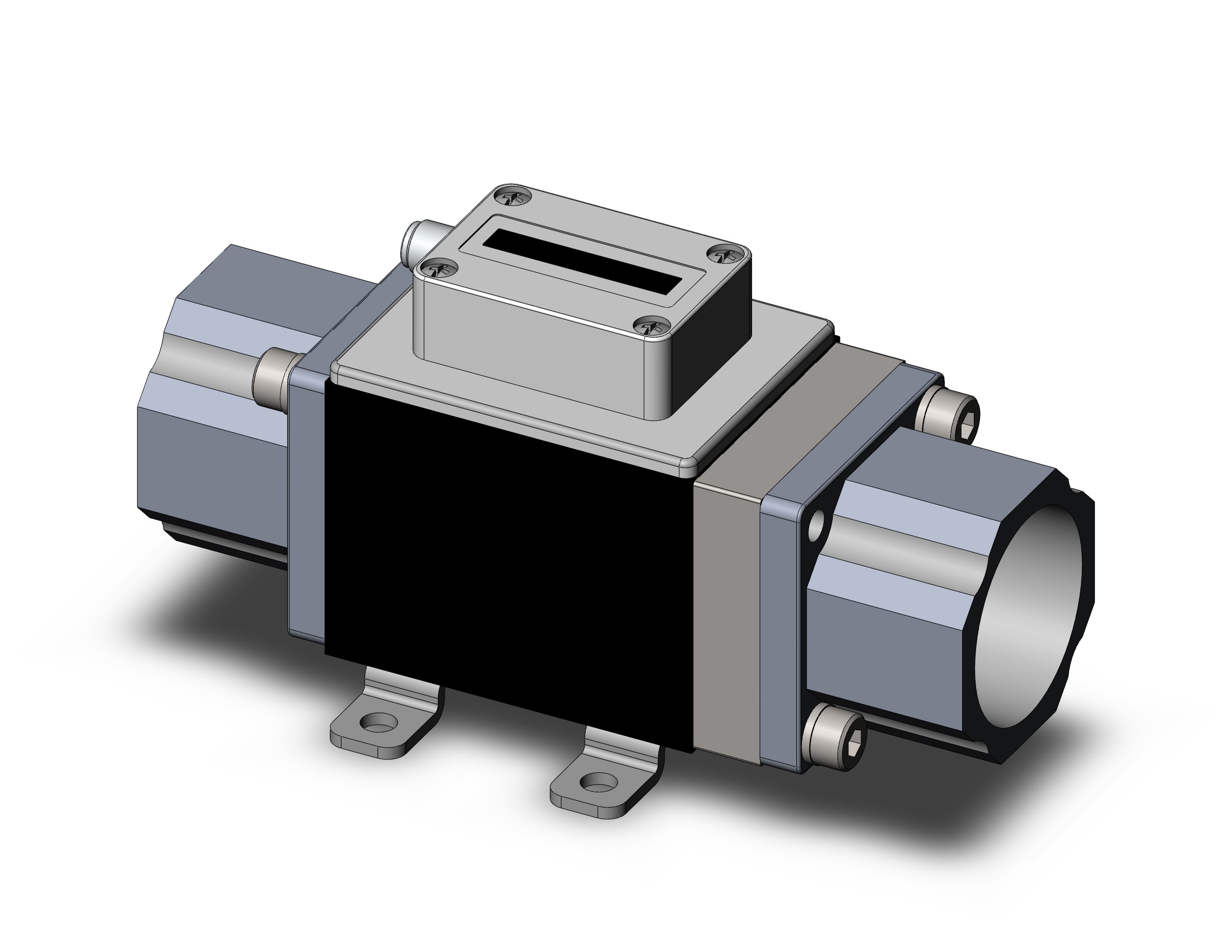 SMC PF3W511-N10-2TN-GR-X128 3-color digital flow siwtch for water, DIGITAL FLOW SWITCH, WATER, PF3W