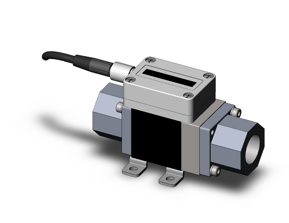 SMC PF3W520-03-2T-GR-X128 3-color digital flow siwtch for water, DIGITAL FLOW SWITCH, WATER, PF3W