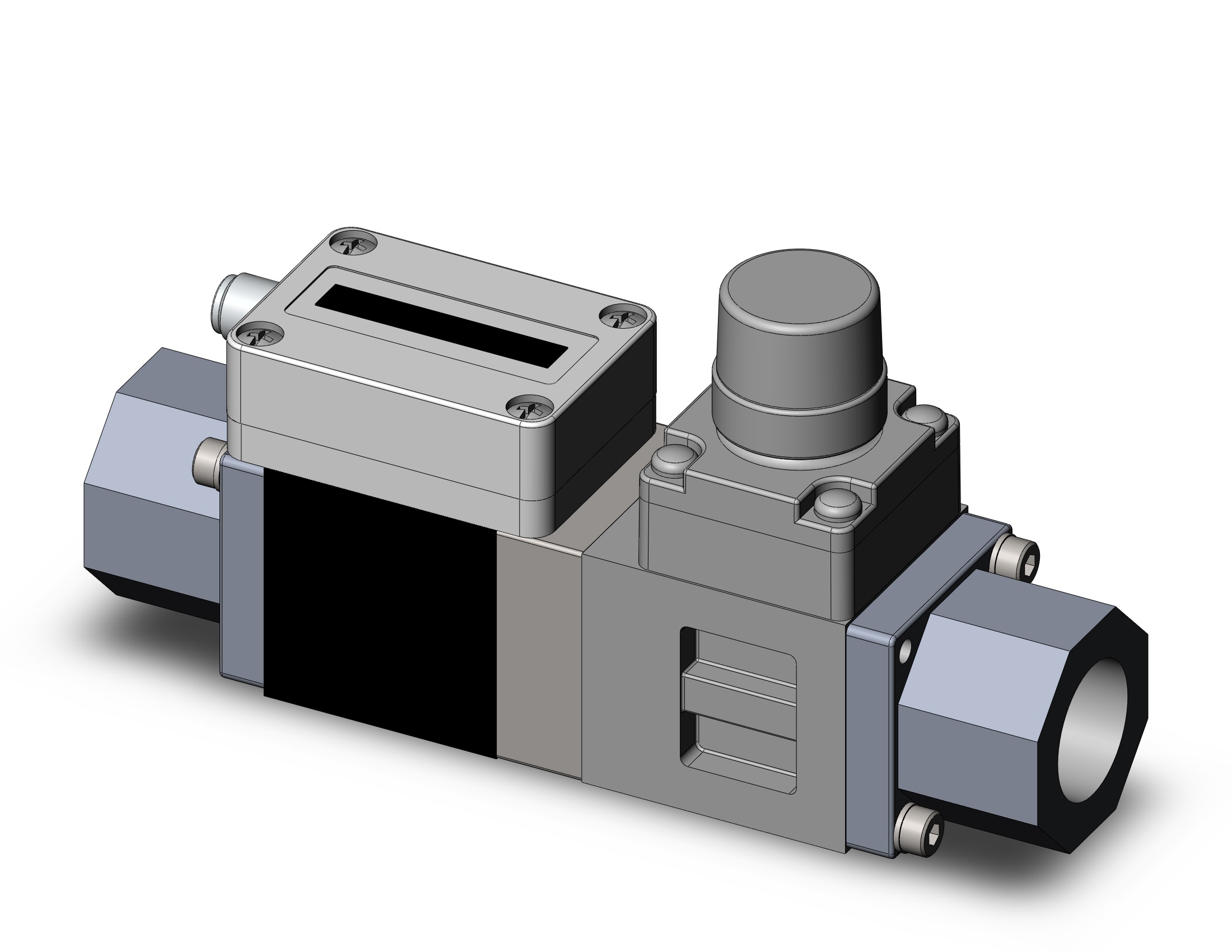 SMC PF3W520S-N03-1TN-G 3-color digital flow siwtch for water, DIGITAL FLOW SWITCH, WATER, PF3W