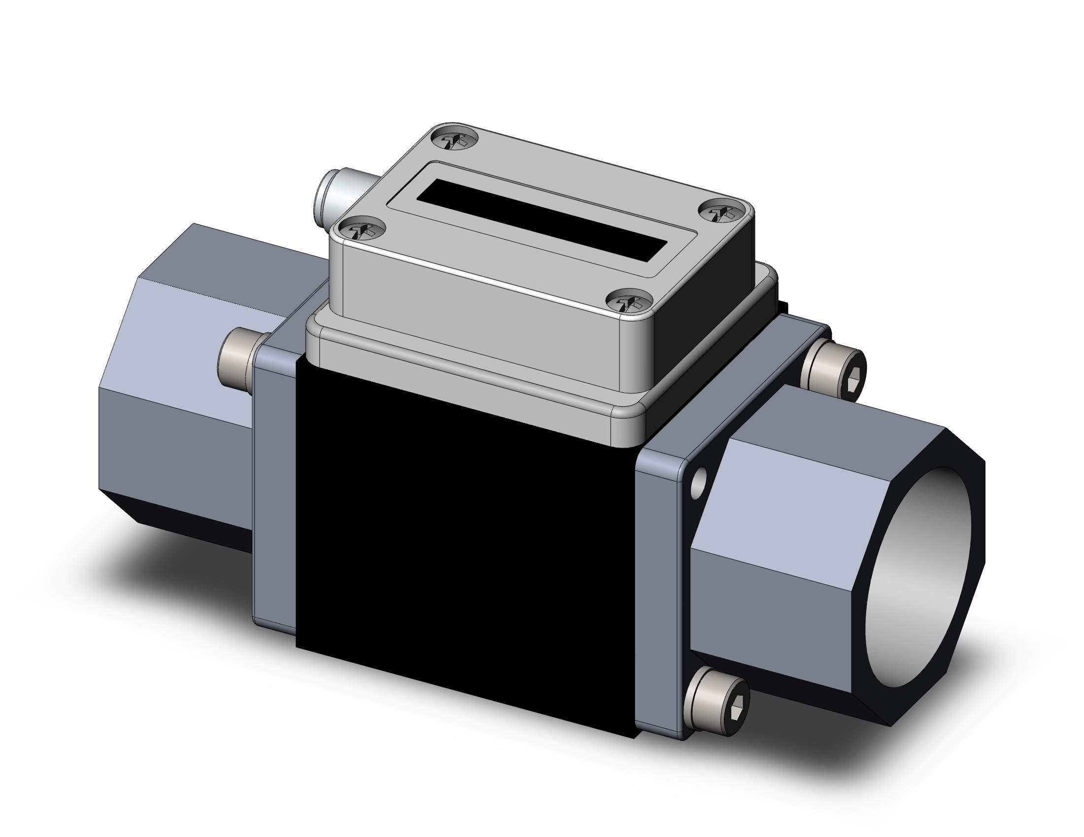 SMC PF3W540-06-1N 3-color digital flow siwtch for water, DIGITAL FLOW SWITCH, WATER, PF3W