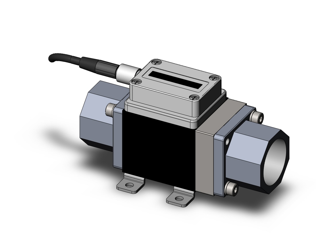 SMC PF3W540-06-2T-R-X128 3-color digital flow siwtch for water, DIGITAL FLOW SWITCH, WATER, PF3W